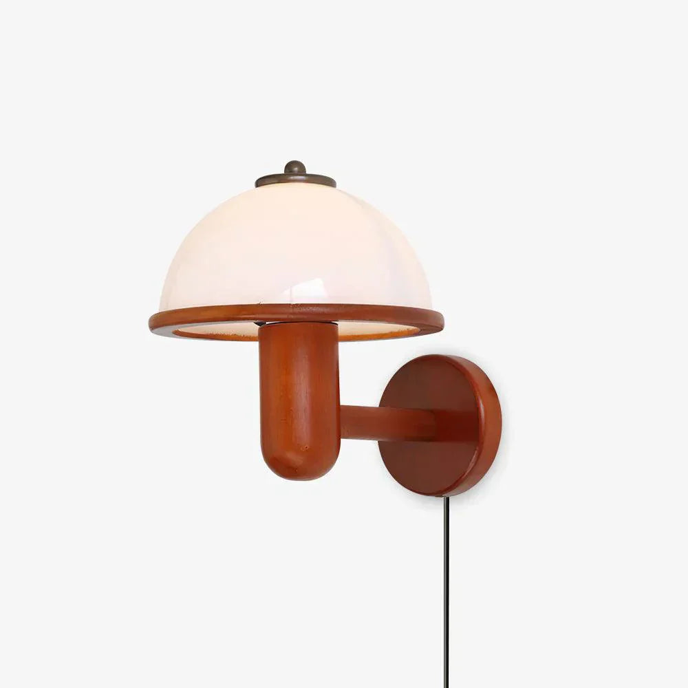 BowLift | NordShroom | Wooden Wall Lamp in Scandinavian Mushroom Style