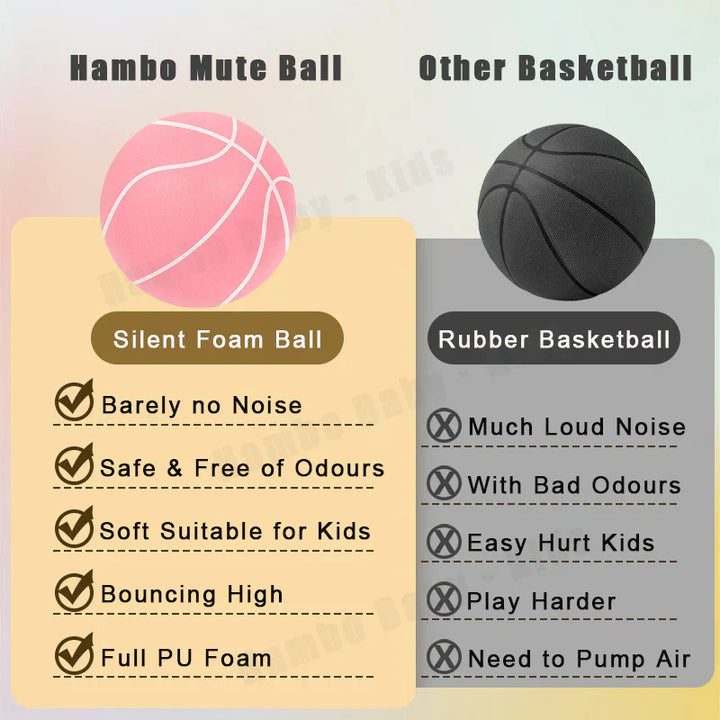 BowLift | Silent Basketball for Quiet Training and Fun - SilentBounce