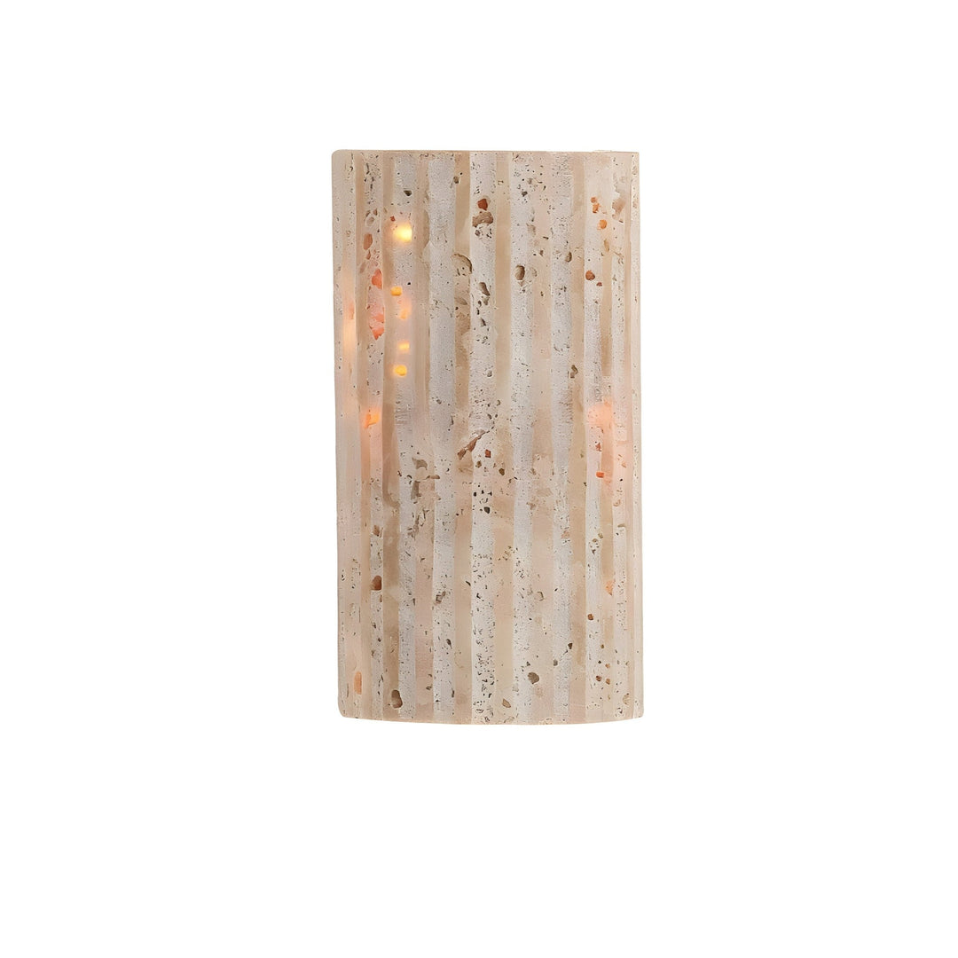 BowLift | Natural Stone Wall Light | Elegant LED Wall Lamp Indoor