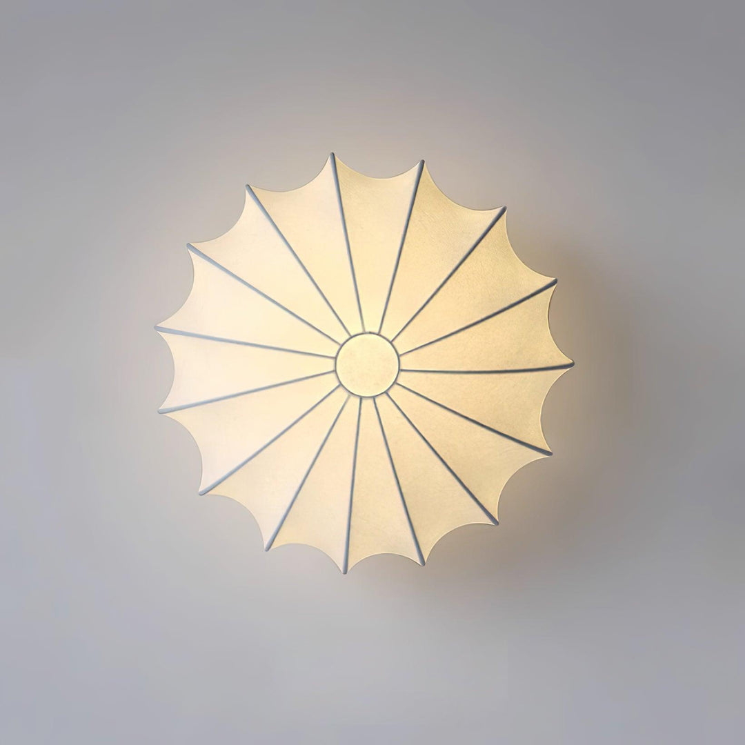 BowLift | Shell-shaped Fabric Ceiling Lamp Elegant Design