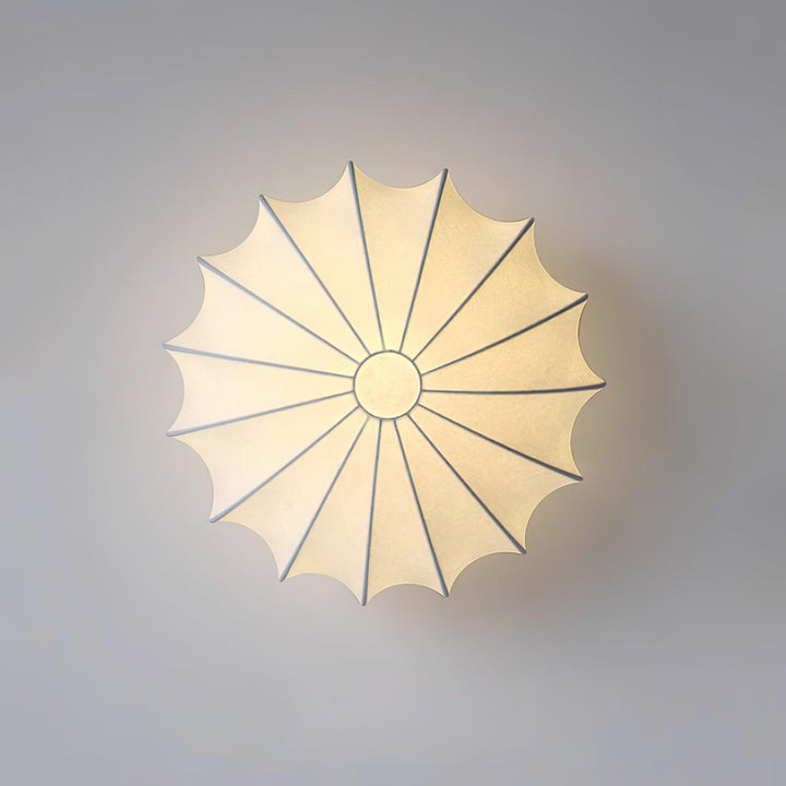 BowLift | Shell-shaped Fabric Ceiling Lamp Elegant Design