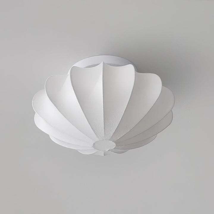BowLift | Shell-shaped Fabric Ceiling Lamp Elegant Design