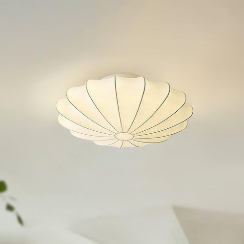BowLift | Shell-shaped Fabric Ceiling Lamp Elegant Design