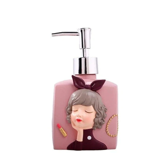 Nordic Girl Soap Dispenser Bowlift