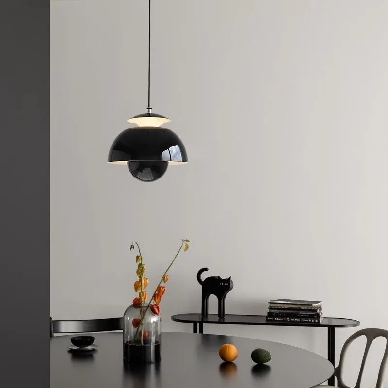 BowLift | Modern LED pendant lamp in Nordic style for dining room and living room