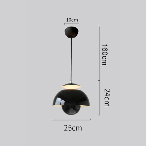 BowLift | Modern LED pendant lamp in Nordic style for dining room and living room