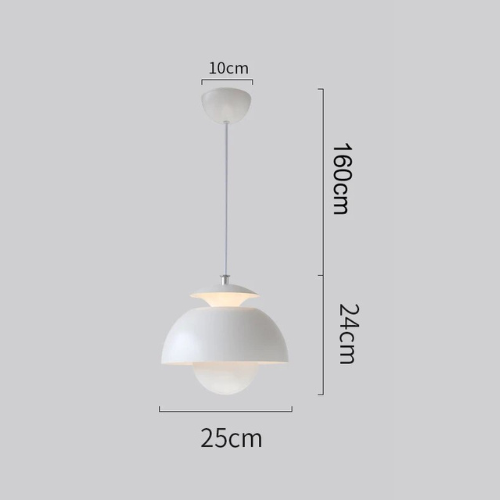 BowLift | Modern LED pendant lamp in Nordic style for dining room and living room