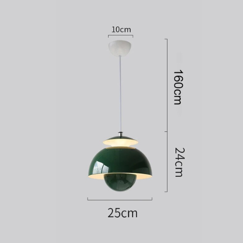 BowLift | Modern LED pendant lamp in Nordic style for dining room and living room