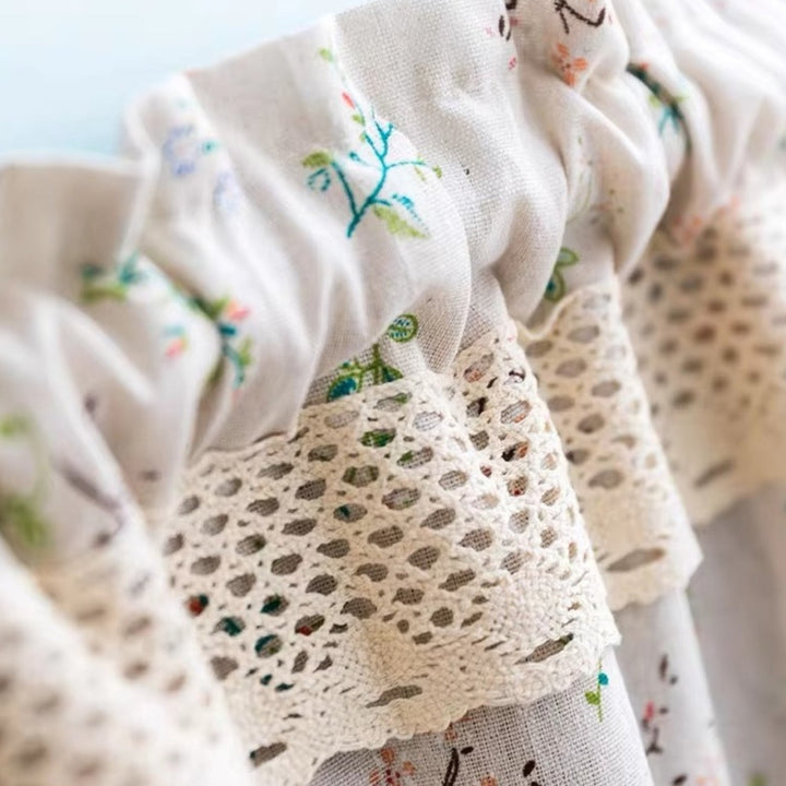 BowLift | Nordic Bloom Kitchen Cabinet Curtain