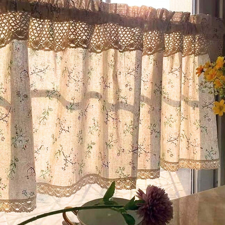 BowLift | Nordic Bloom Kitchen Cabinet Curtain