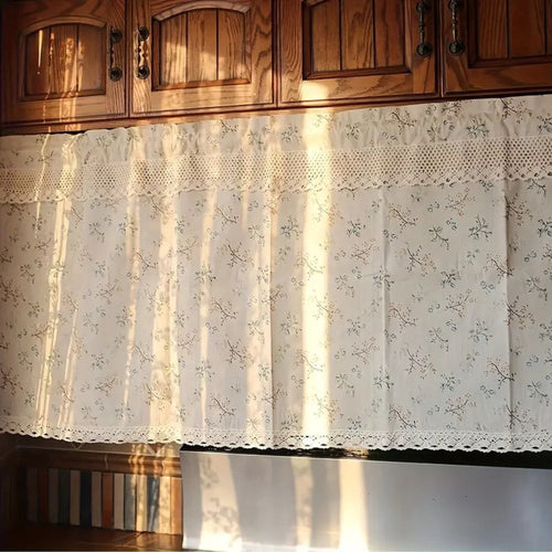 BowLift | Nordic Bloom Kitchen Cabinet Curtain