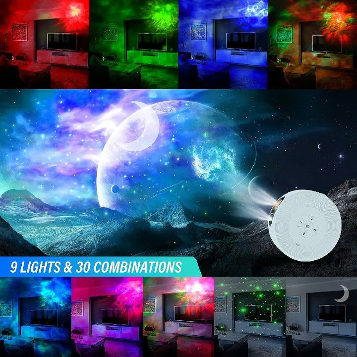 BowLift | Northern Light Mood Light | LED Projector for Relaxing Atmosphere