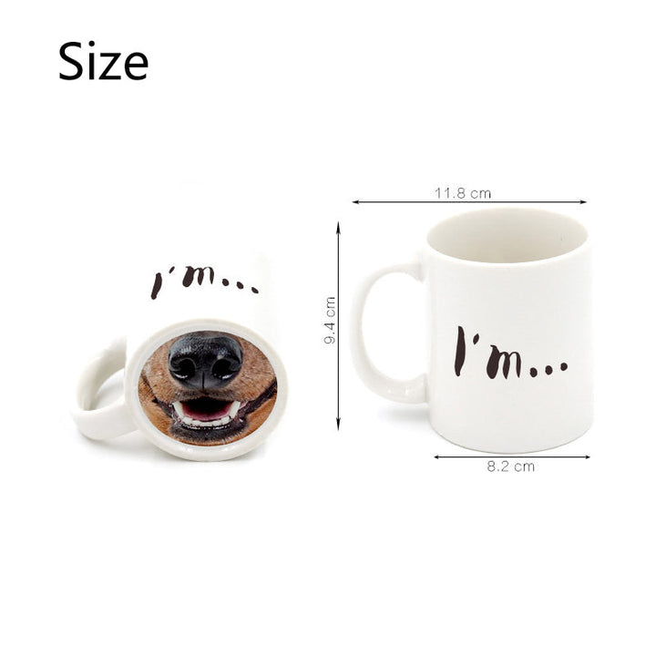 BowLift | Ceramic Dog Nose Coffee Mug