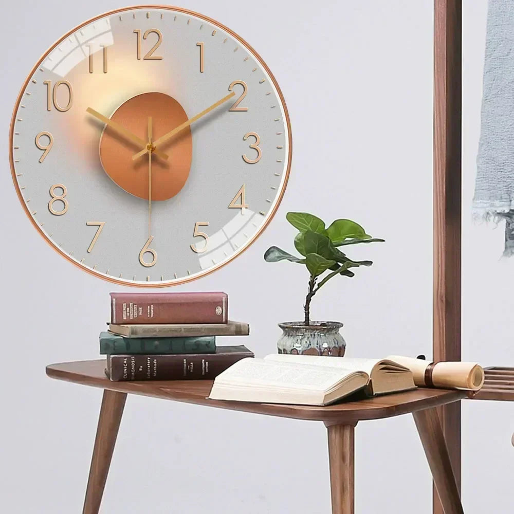 BowLift | NuWall | Modern Wall Clock for Elegant Interiors