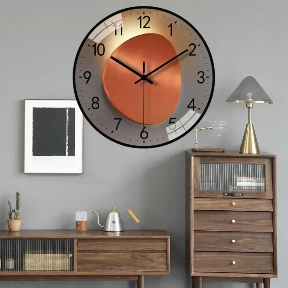 BowLift | NuWall | Modern Wall Clock for Elegant Interiors