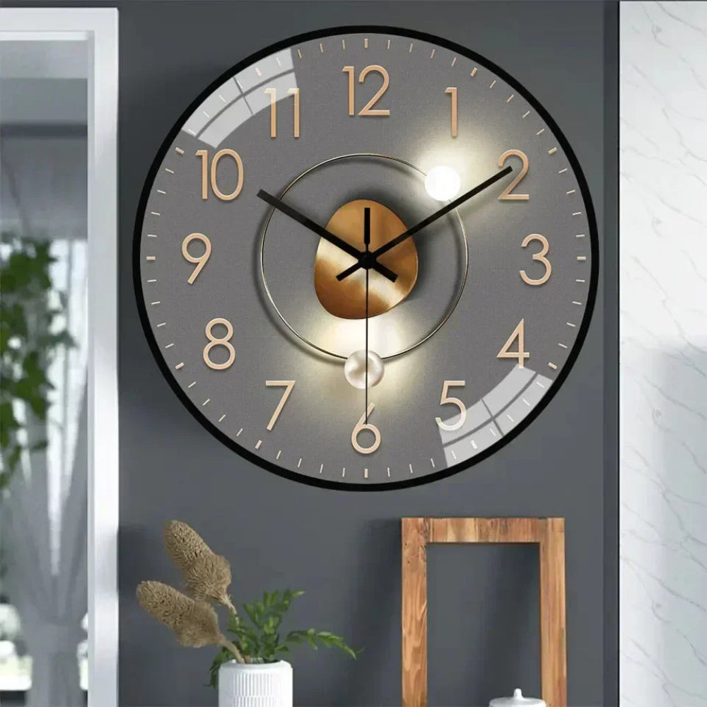 BowLift | NuWall | Modern Wall Clock for Elegant Interiors