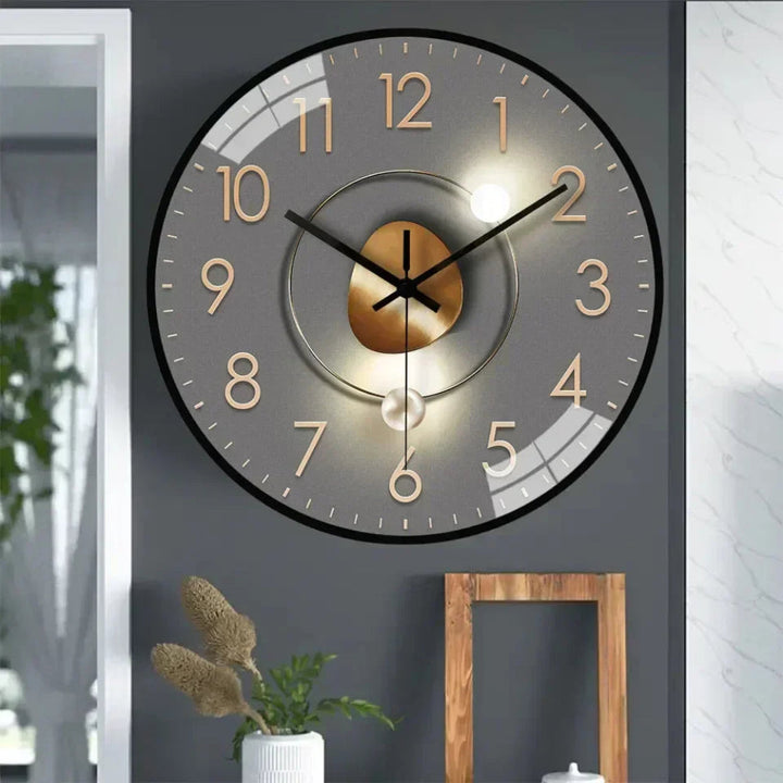 BowLift | NuWall | Modern Wall Clock for Elegant Interiors
