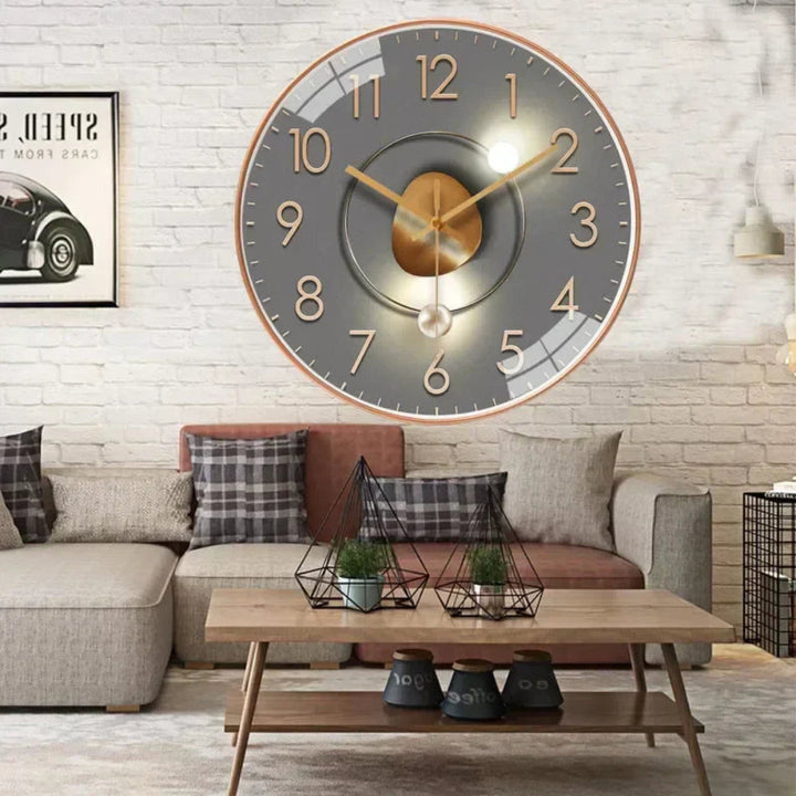 BowLift | NuWall | Modern Wall Clock for Elegant Interiors
