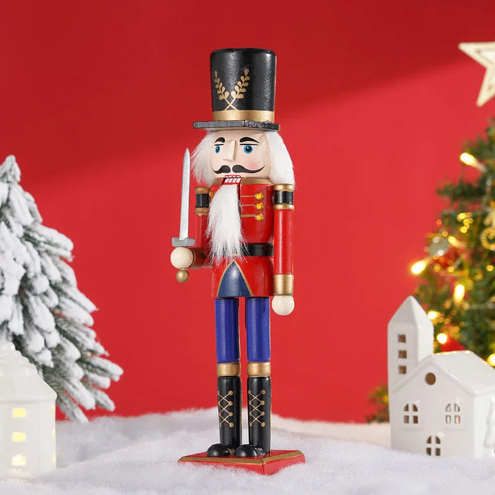 BowLift | Nutcracker Soldier | Wooden Figure Erzgebirge 30 cm Vintage