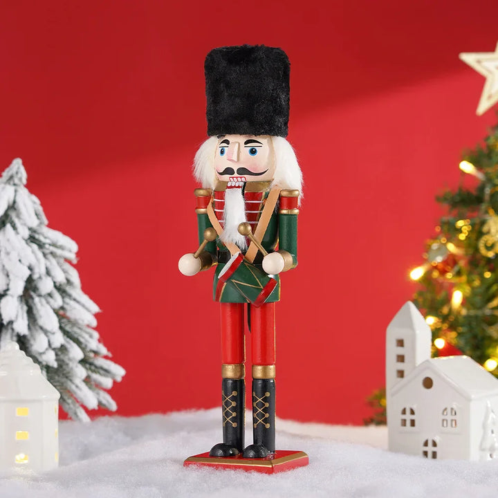 BowLift | Nutcracker Soldier | Wooden Figure Erzgebirge 30 cm Vintage