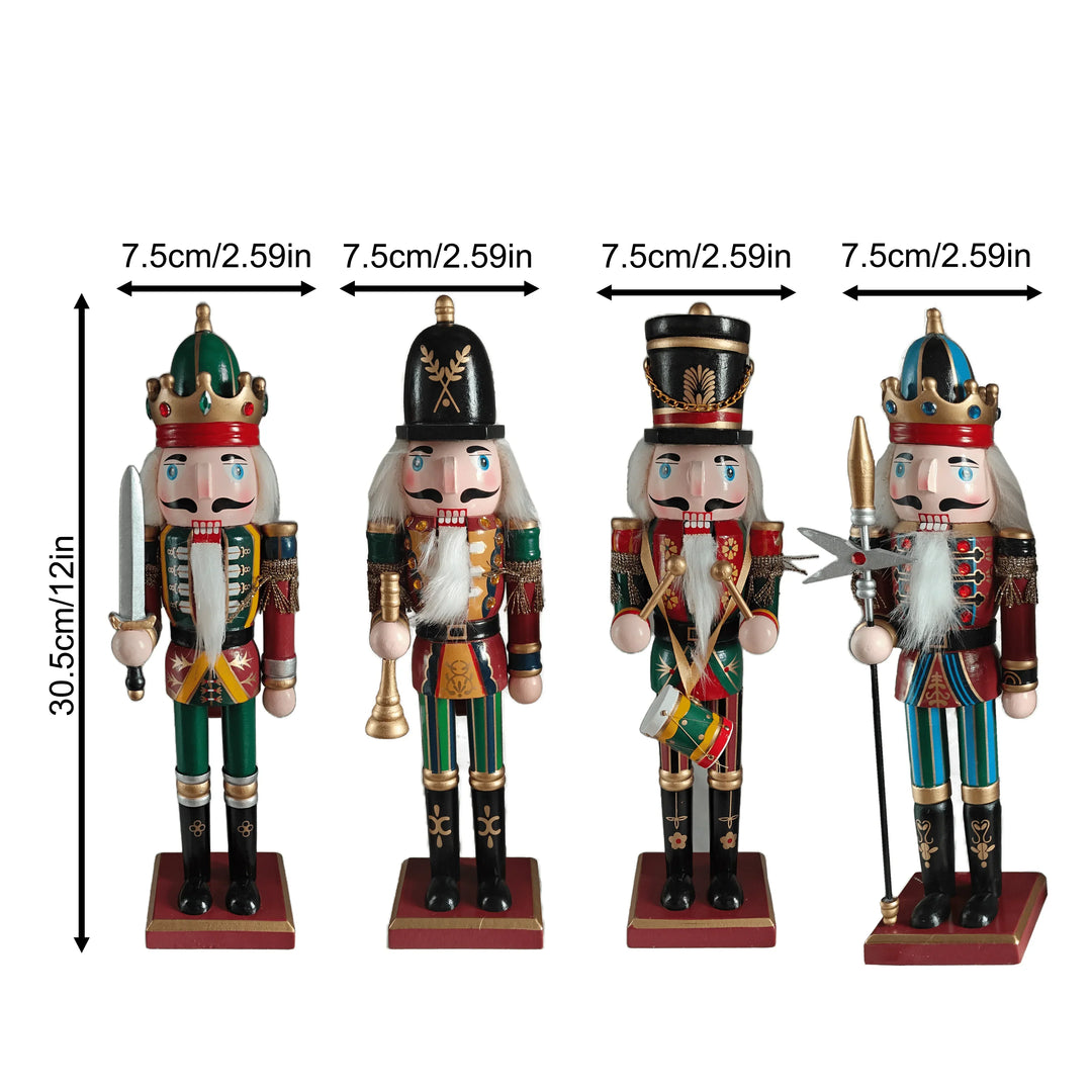 BowLift | Nutcracker Figure | Classic Christmas Decoration Made of Resin