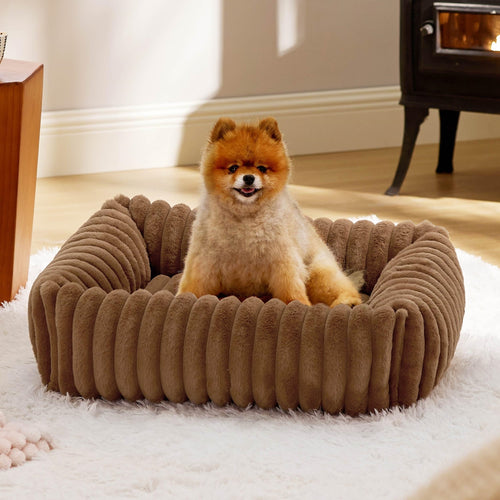 Luxurious Bolstered  Lounge  Dog Bed