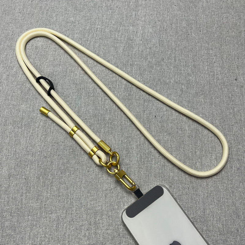 Adjustable Phone Lanyard with Metal Clips Bowlift