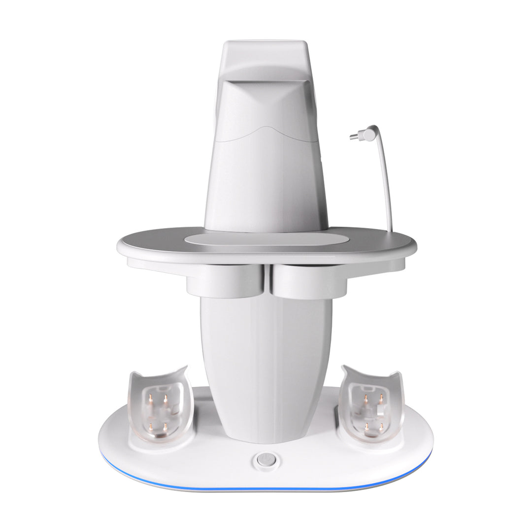 VR-Headset Stand with Practical Storage Compartments Bowlift