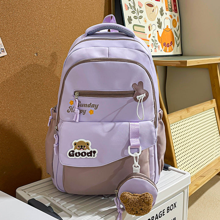 Backpack with Playful Design and Well-Structured Compartments Bowlift