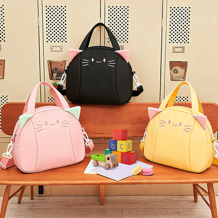 Playful Animal Motif Shoulder Bag Bowlift