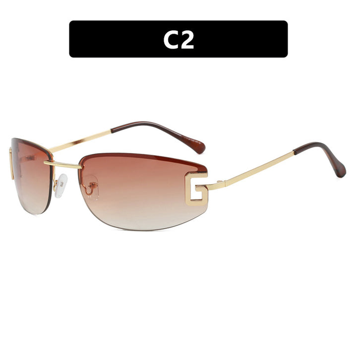 Women futuristic sunglasses with sporty design and UV protection Bowlift