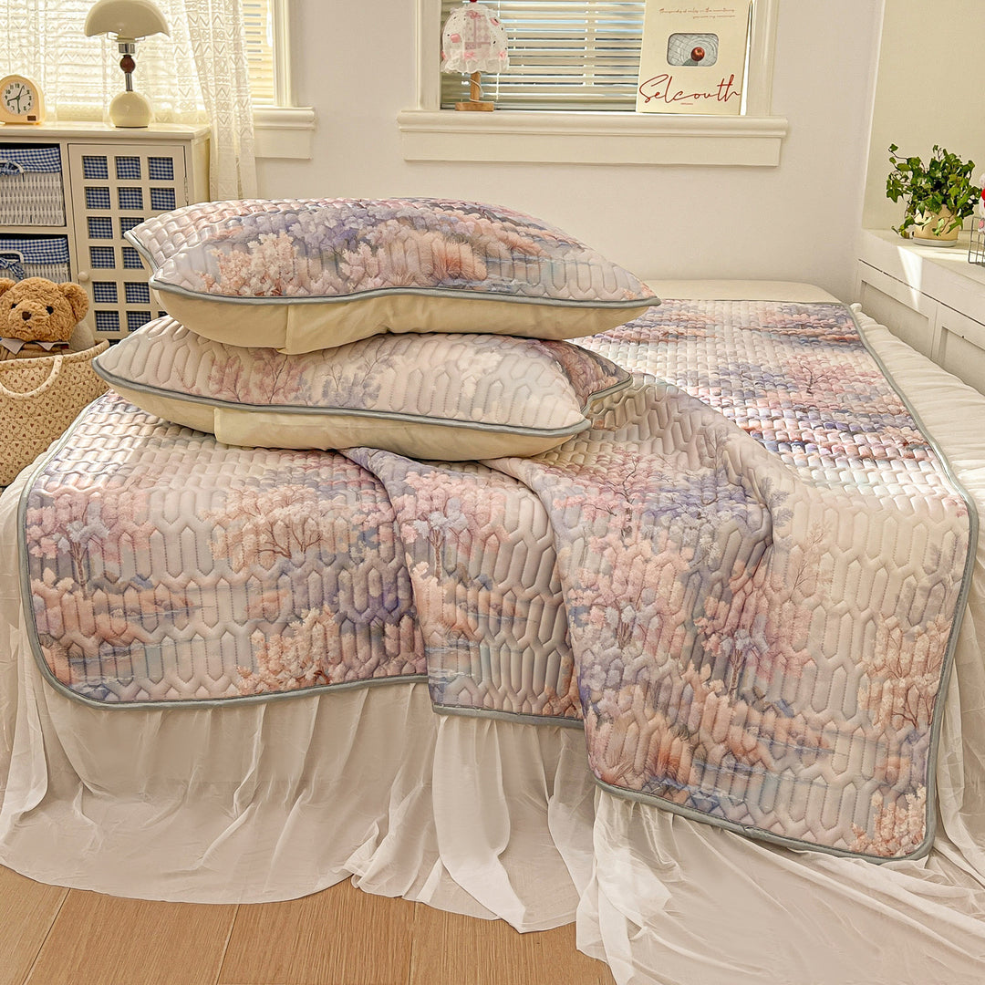 Premium Quilted Mattress Cover Set