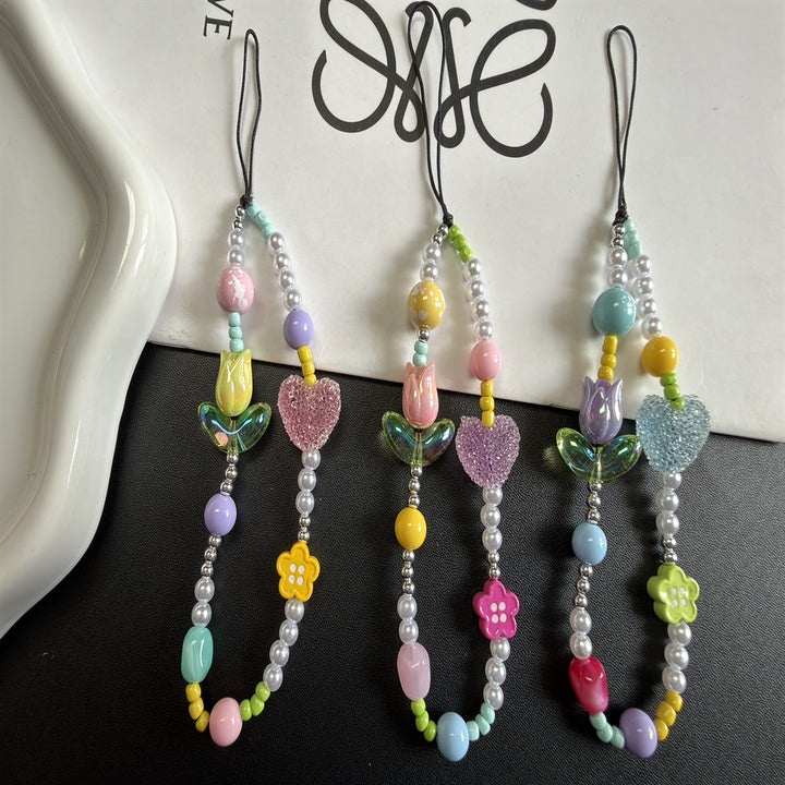 Colorful Charm Beaded Necklace Bowlift
