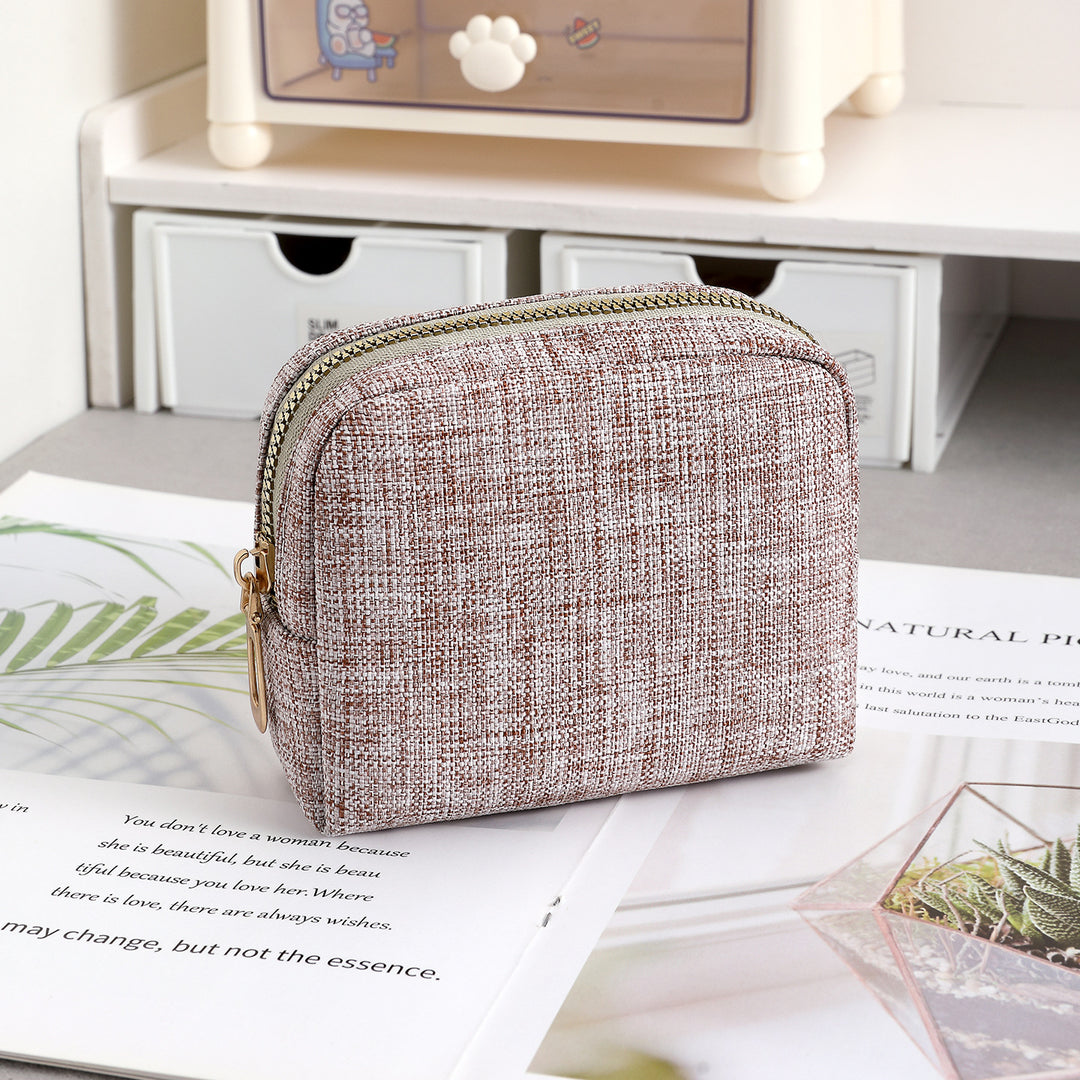 Compact Zippered Coin Purse