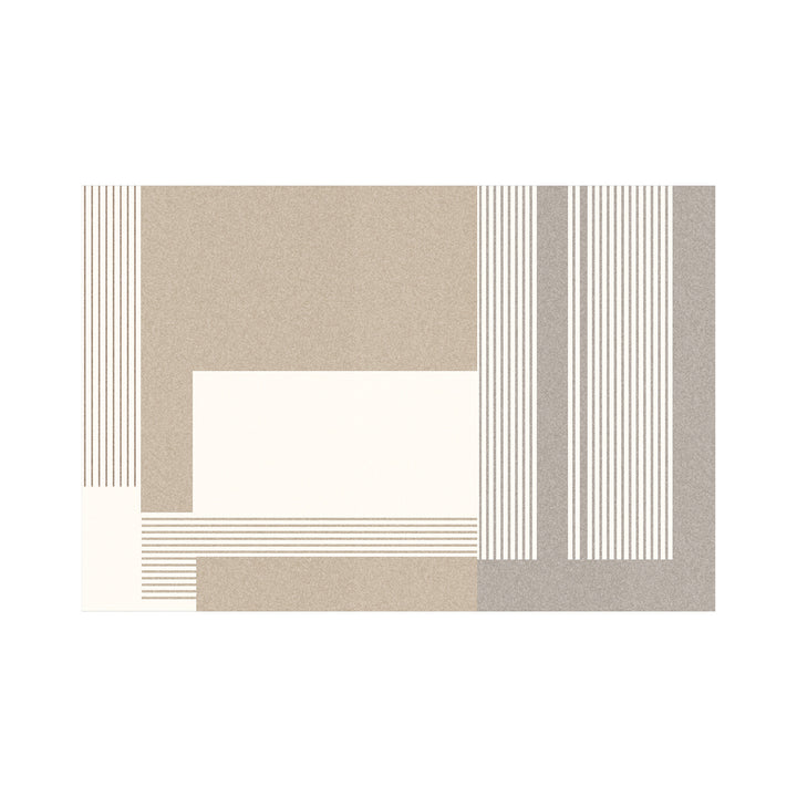 Textured Abstract Design Bath Mat Bowlift