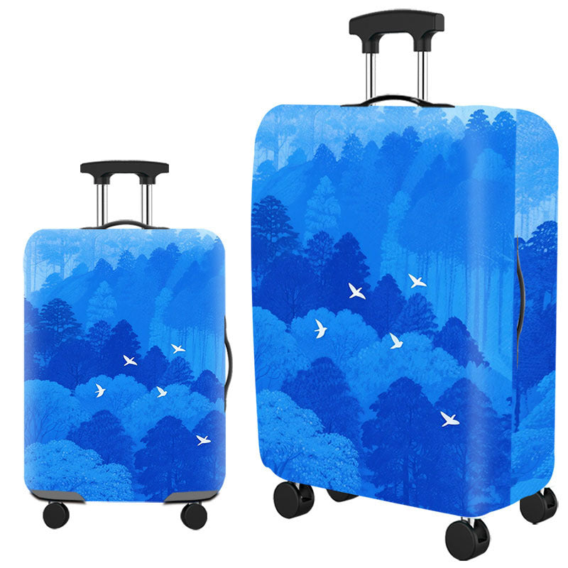 Unisex hard shell suitcase with a playful cat design Bowlift