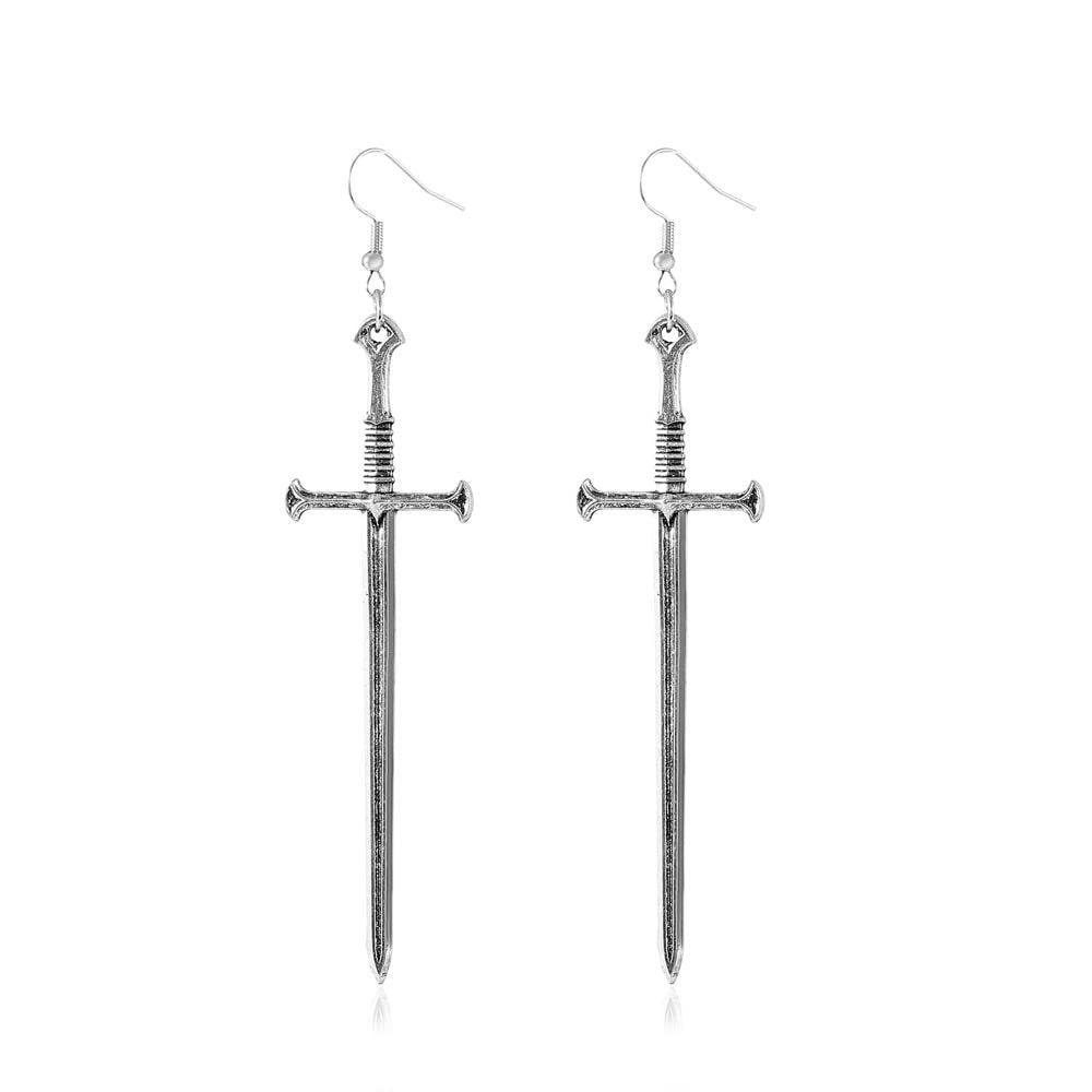 Gothic Sword-Shaped Brooch Bowlift