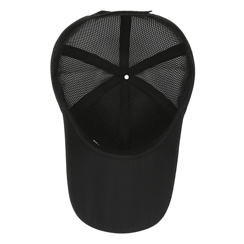 Women Sporty Breathable Mesh Cap Bowlift