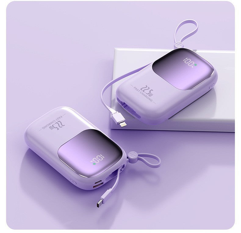 High-performance power bank with smart charging and digital display Bowlift