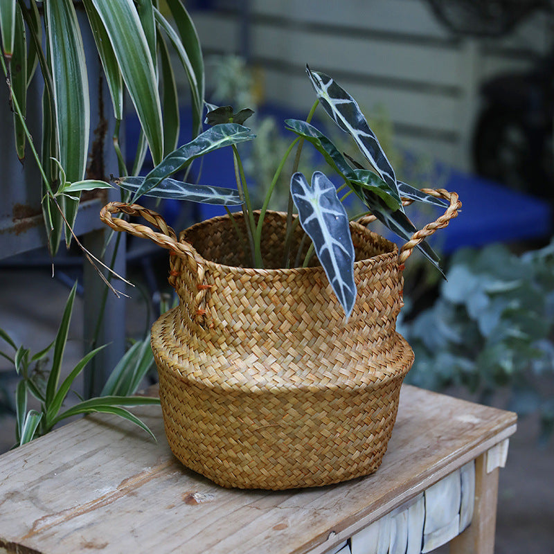Handmade Woven Storage Basket Bowlift