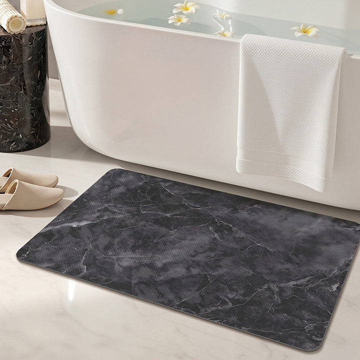 Plush Bath Mat Bowlift