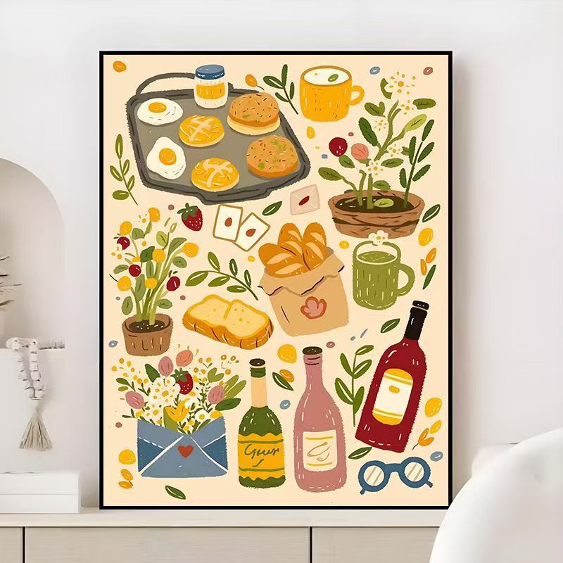 Gourmet Culinary-Themed Wall Art Bowlift