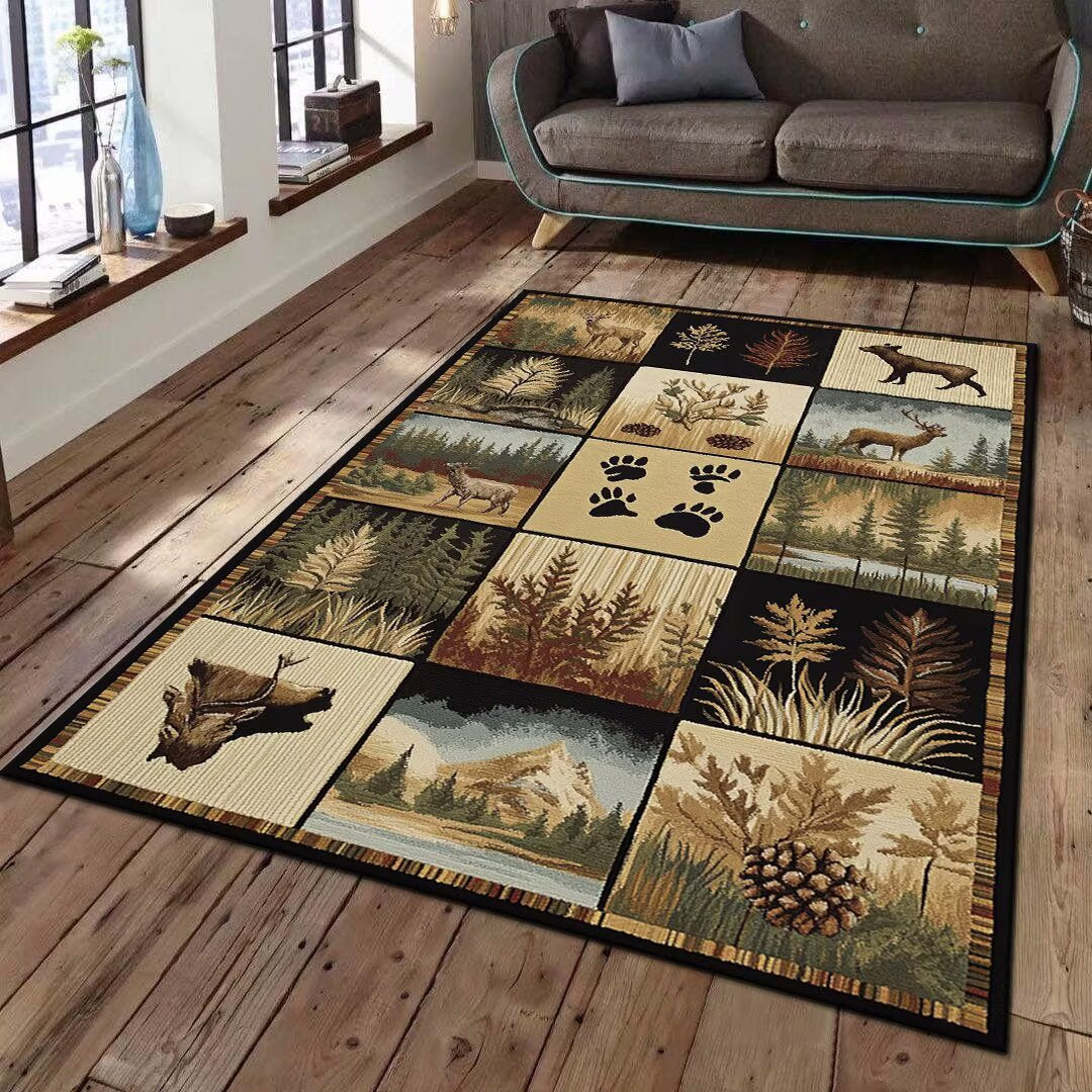 Decorative Area Rug Bowlift