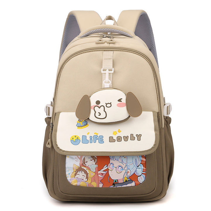 Cartoon-Themed School Backpack Bowlift