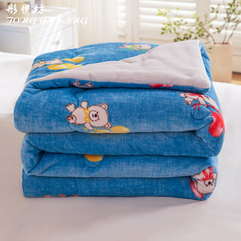 Ladies cuddly blanket made of fluffy microfiber fabric Bowlift