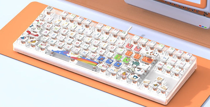 Wireless RGB Mechanical Keyboard Bowlift
