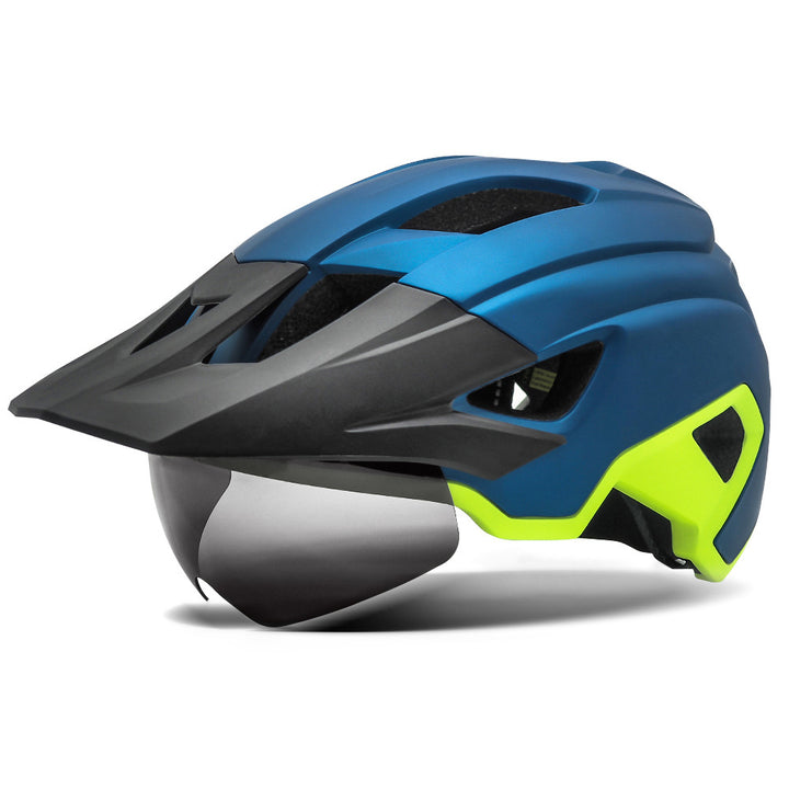 Advanced Mountain Biking Helmet with Integrated Visor Bowlift