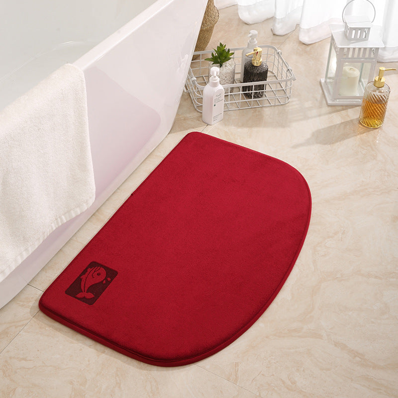 Soft Absorbent Bathroom Mat Bowlift