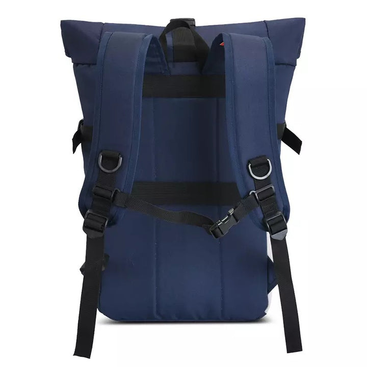 Modern rolltop backpack with multifunctional exterior pockets Bowlift