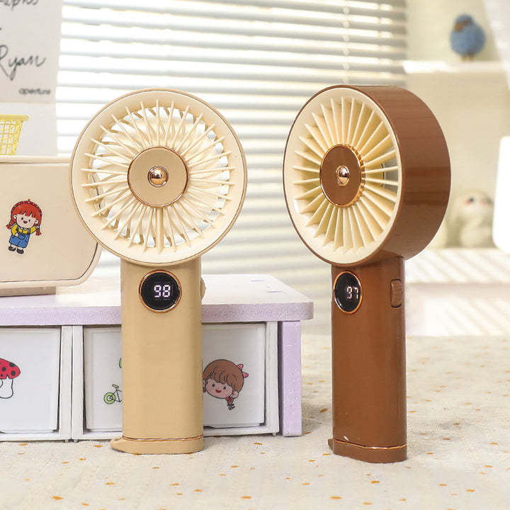 Women's handheld fan with powerful battery Bowlift